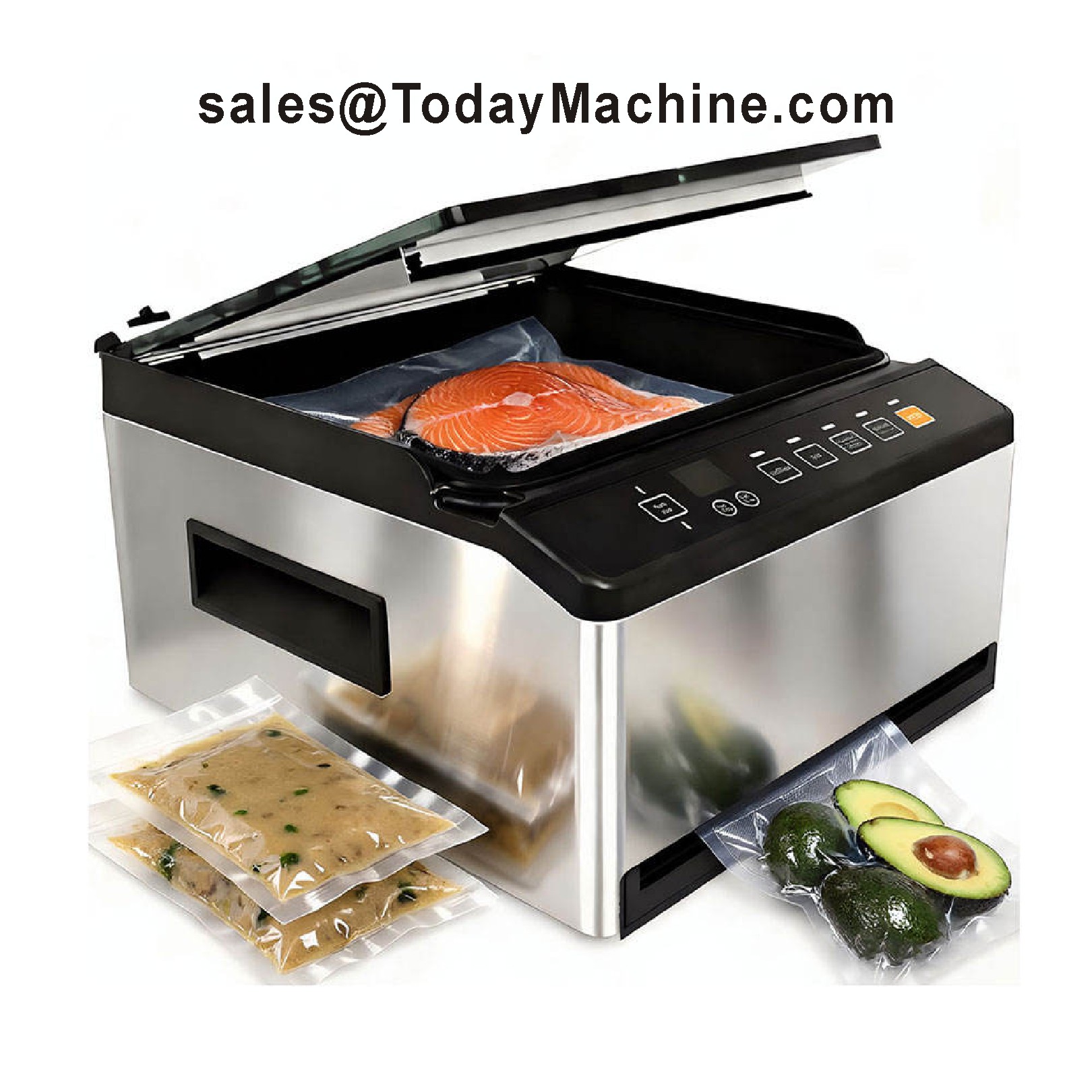 Food Vacuum Sealer Machine - Вакуумный упаковщик DZ-260 для мяса, риса