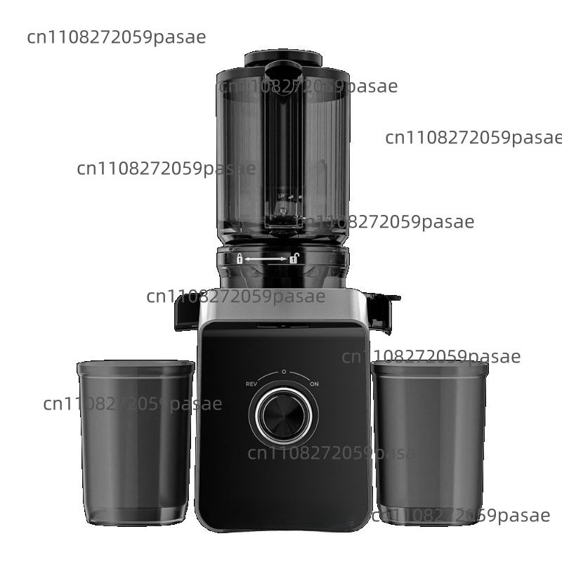 Electric Slow Juicer Cold Press - Мощная соковыжималка с широким загрузочным отверстием,