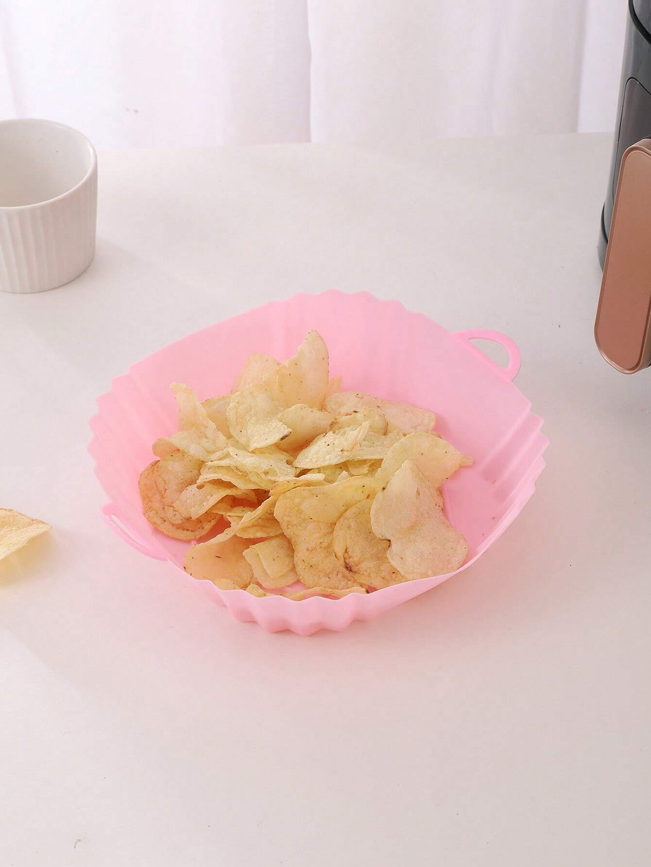 Air Fryer Silicone Pot Liner - 1 шт. силиконовая форма для аэрофритюрницы,