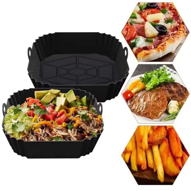 Air Fryer Silicone Pot Liner - 1 шт. силиконовый противень для аэрофритюрницы