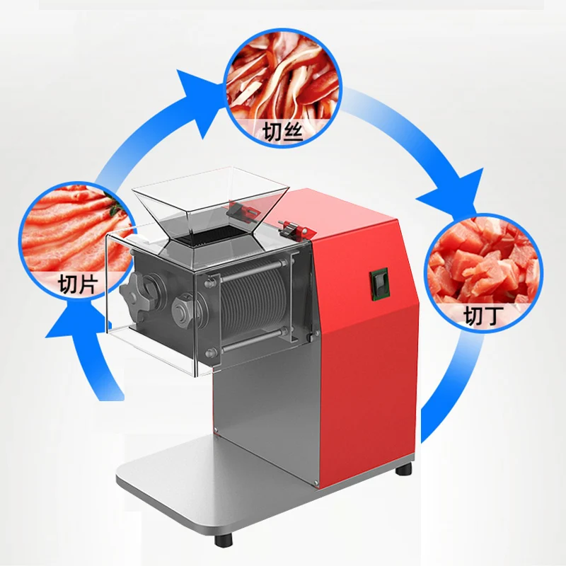 Коммерческая электрическая мяс – обзор и цена Automatic Meat Slicer Home