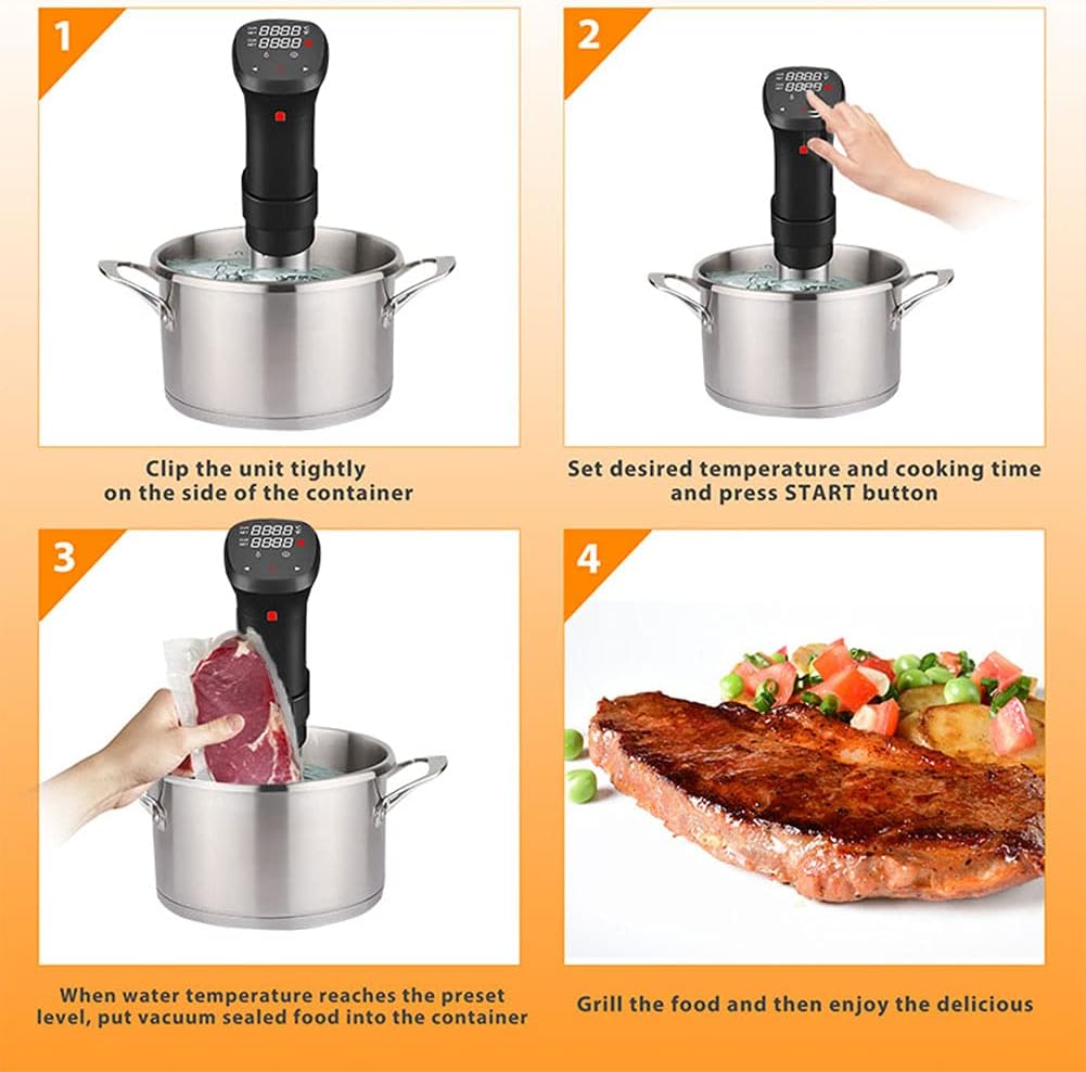 Машина Sous Vide, прецизионная – обзор и цена Digital Sous Vide Precision Cooker