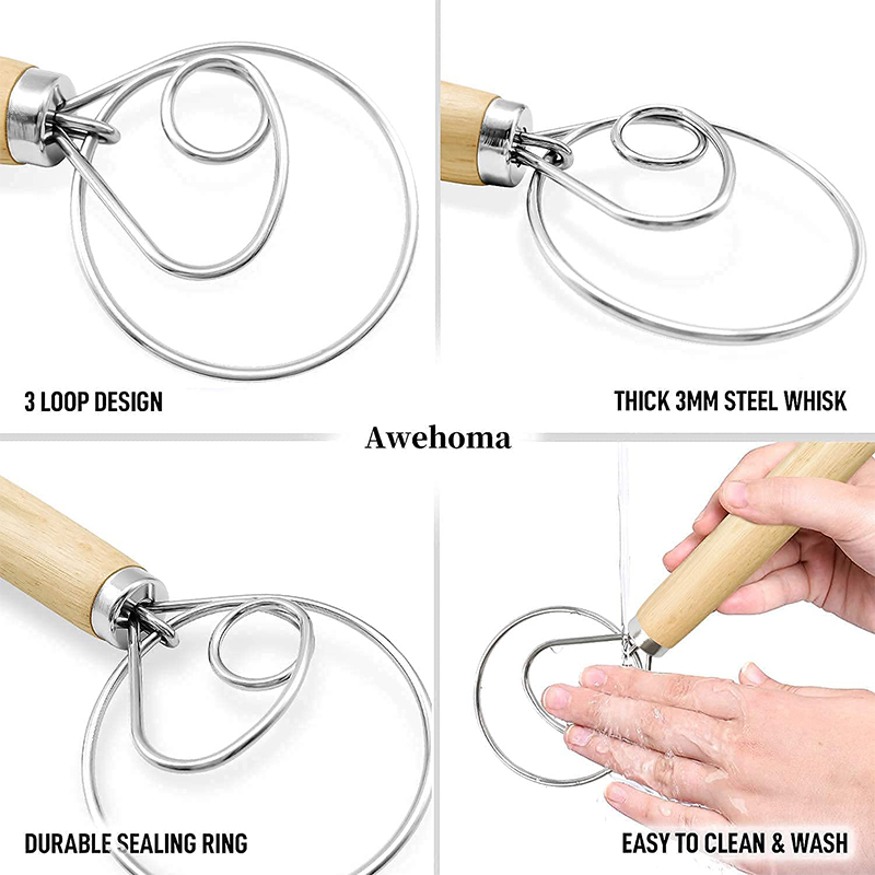 Большой ручной датский венчик  – обзор и цена Immersion Hand Blender Set