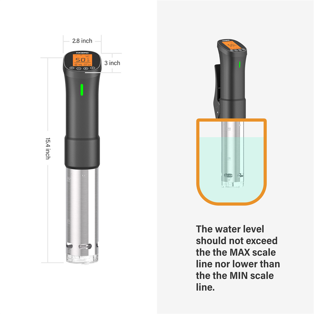 INKBIRD Кулинарная прецизионна – обзор и цена Digital Sous Vide Precision Cooker