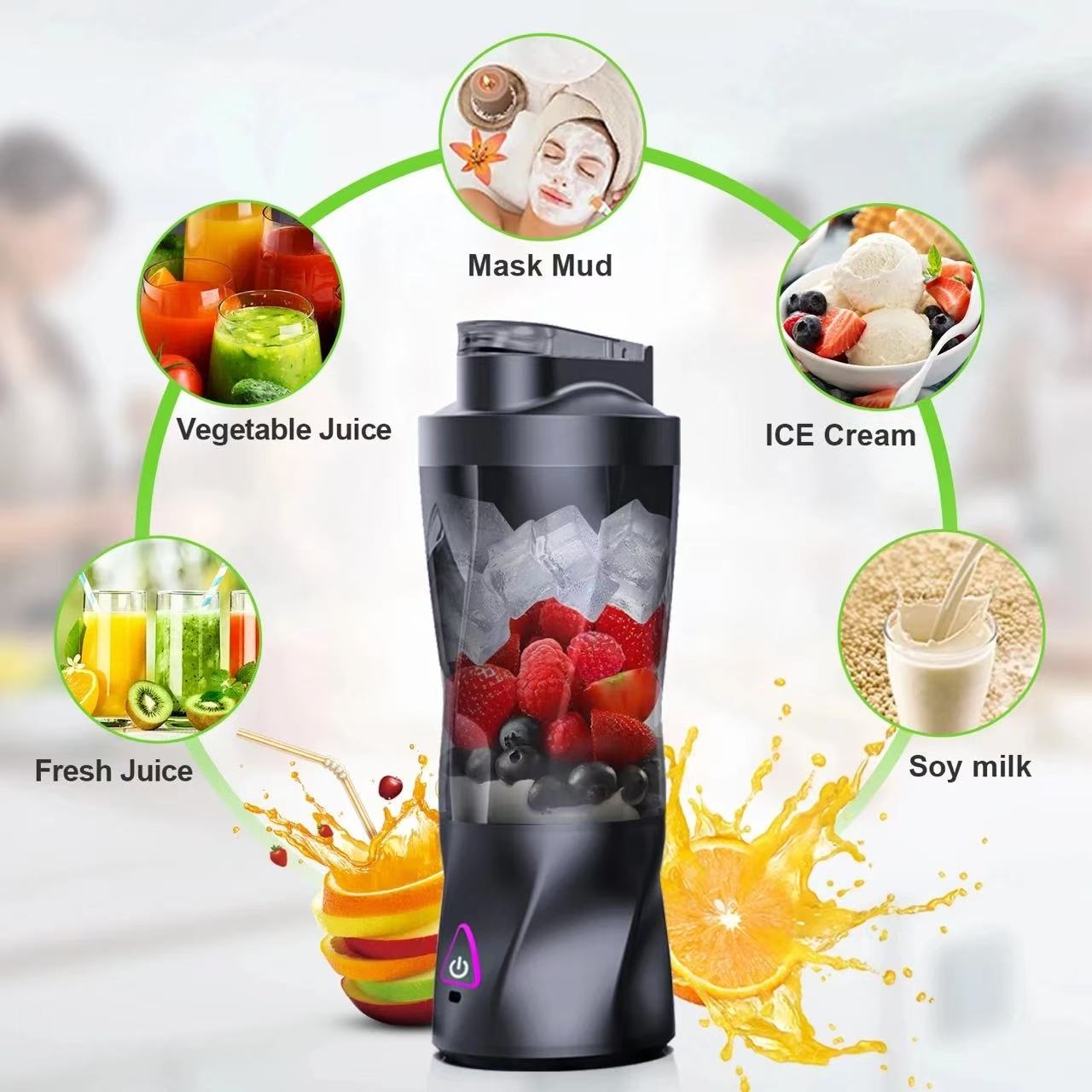 Портативный электрический блен – обзор и цена Portable Blender Usb Rechargeable