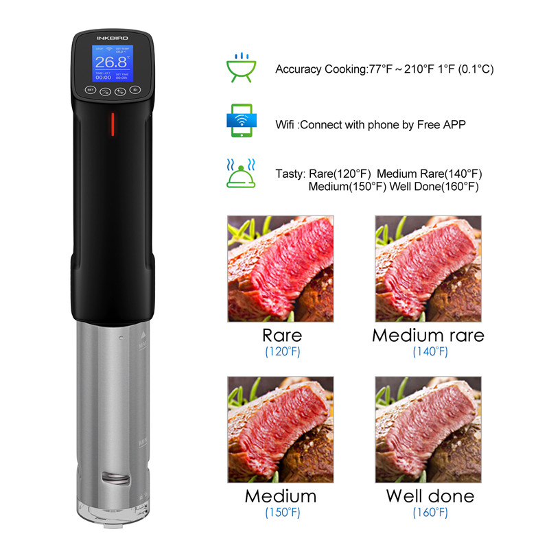Погружной термостат INKBIRD с  – обзор и цена Digital Sous Vide Precision Cooker