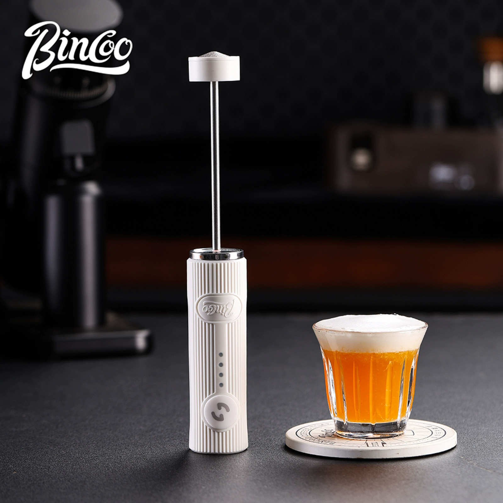 Bincoo новый вспениватель моло – обзор и цена Electric Milk Frother Handheld