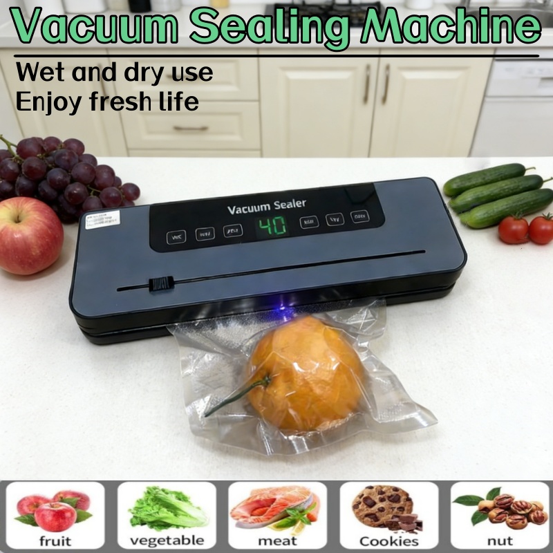 Автоматический электрический в – обзор и цена Food Vacuum Sealer Machine