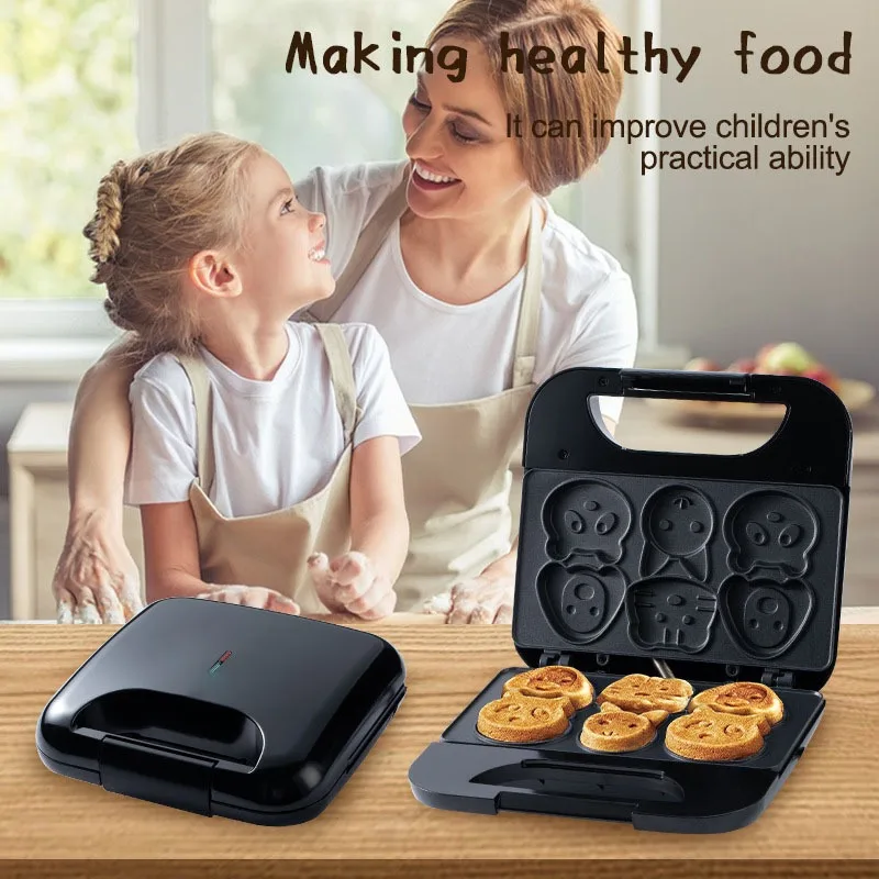 Бытовая мультиформа для выпечк – обзор и цена Mini Waffle Maker Machine